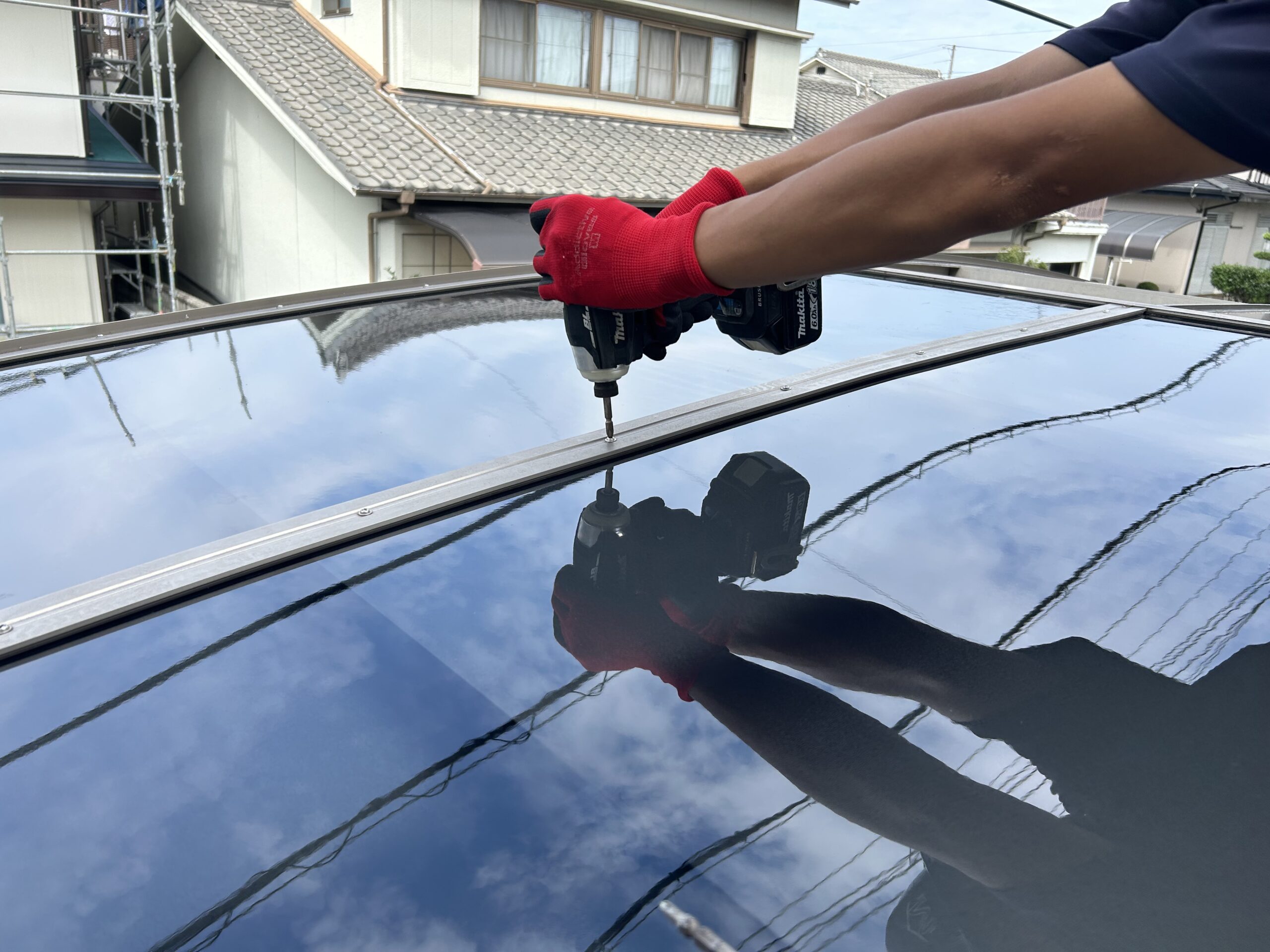 カーポート修理